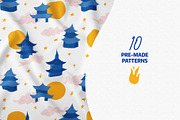 Asian Dragons | Cliparts, Patterns, an Animal Illustration by Felizabeth Design (Thumbnail 10 of 13)