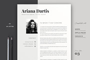 Resume Template Cv, a Resume Template by Estartshop (Thumbnail 3 of 6)