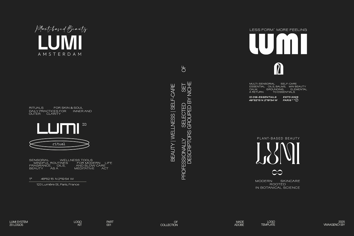 20 Logo Kit | LUMI Collection, a Branding & Logo Template by Viva Agency (Photo 11 of 15)