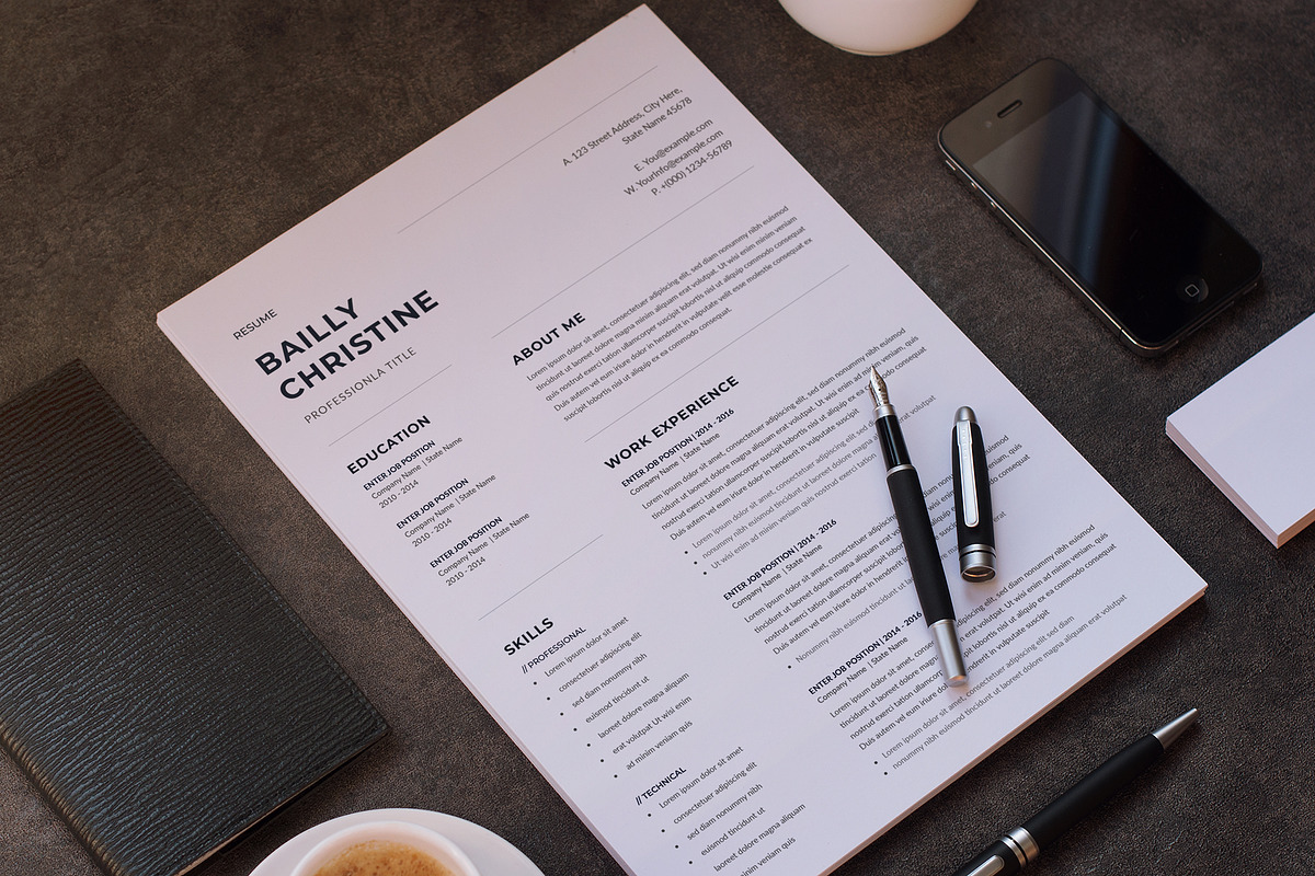 Resume / CV, a Resume Template by Aspect_Studio (Photo 5 of 5)