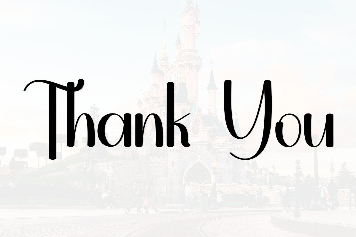 Disney, a Handwritten Font by FreshTypeINK (Photo 7 of 8)