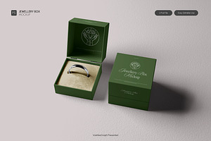 Jewelry Box Mockup