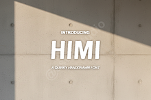 Himi - A Sophisticated Modern Serif