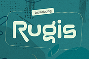Rugis Typeface, a Sans Serif Font by Grontype (Thumbnail 1 of 8)