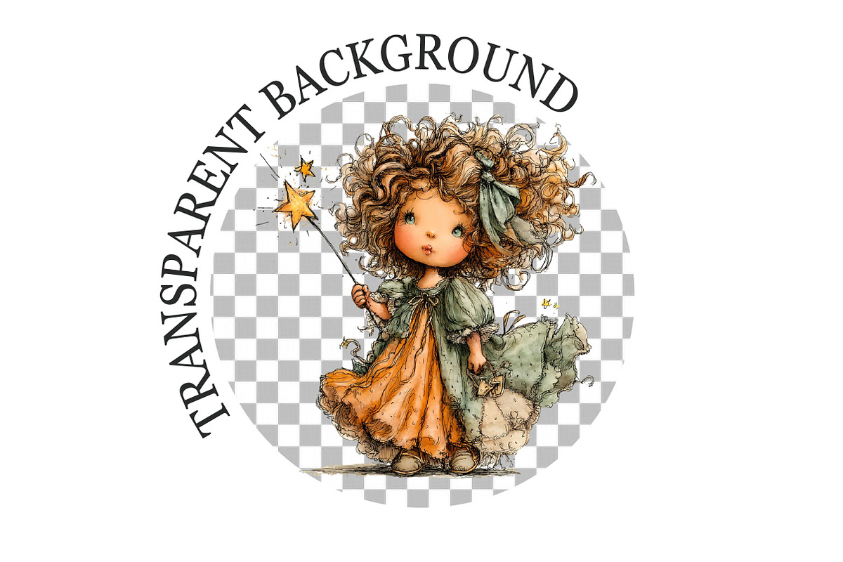 Funny Birthday Girl Clipart, a Seasonal Illustration by Rose Art (Photo 5 of 6)