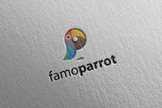 Famo Parrot Logo Template, a Branding & Logo Template by N_thirteen (Thumbnail 4 of 5)