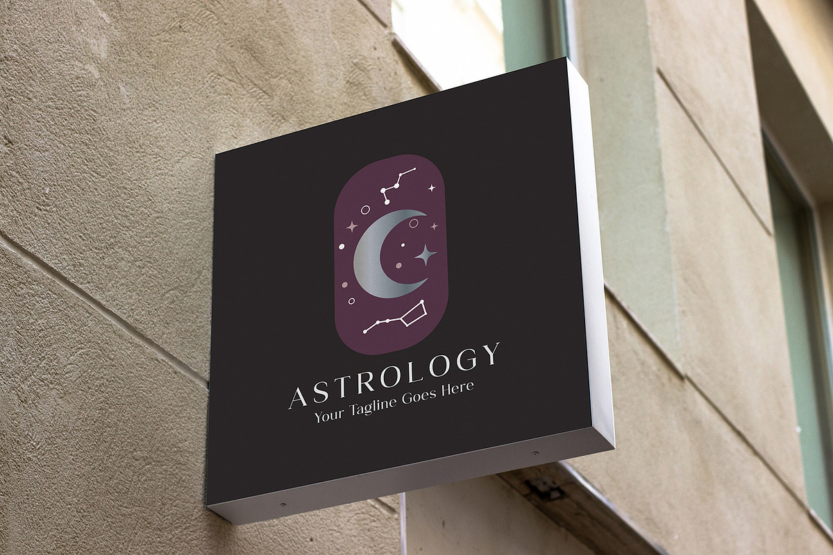 Astrology & Celestial Logo Template, a Branding & Logo Template by YUDesignStore (Photo 7 of 9)