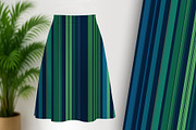 Green and Blue Stripe Seamless, a Pattern Graphic by Sharon Schwalbe (Thumbnail 1 of 5)
