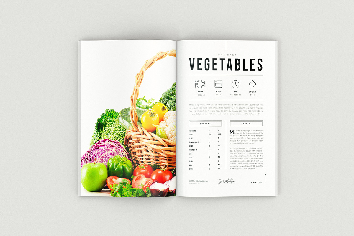 Cookbook | Recipe Book Template preview 5