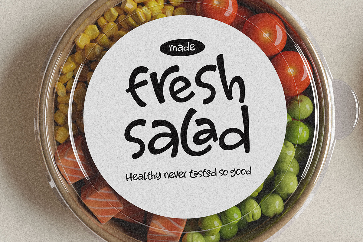 Kolend Casual Display Font, a Handwritten Font by RantautypeStudio (Photo 10 of 15)
