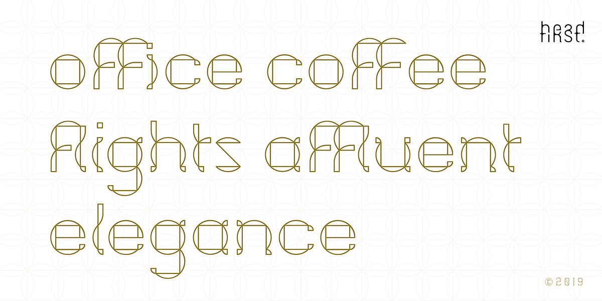 Mezza, a Sans Serif Font by HeadFirst (Photo 7 of 12)