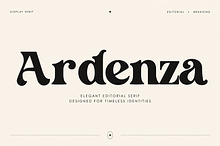 Ardenza — Display Serif Font