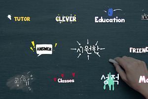 Education Cartoon Titles for DaVinci, a Templates & Theme by 2dfx