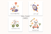 Let's go!, an Animal Illustration by cutelevindesign (Thumbnail 5 of 9)