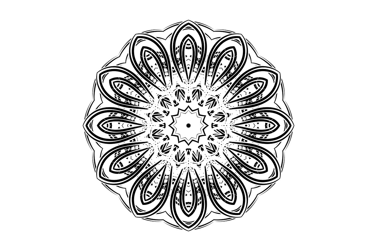 High Quality Mandala Clipart Bundle, a Decorative Illustration by NJ Himel (Photo 80 of 103)