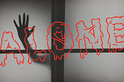 Flying Slime - Spooky Font, a Script Font by TokoPress (Thumbnail 4 of 15)