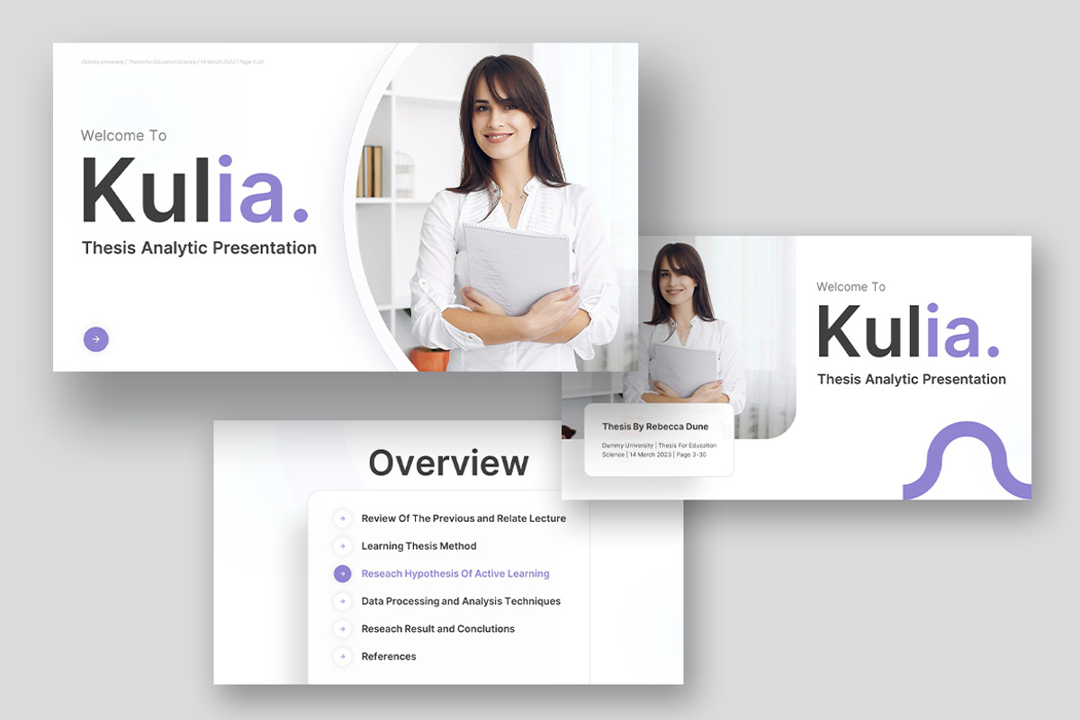 Kulia Thesis Analytic Powerpoint, a Presentation Template by kerismaker (Photo 3 of 11)