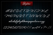 Bigtime Script - Bold Signature, a Script Font by din-studio.com (Thumbnail 10 of 10)