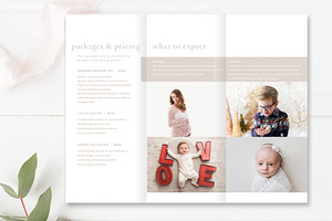 Delicate Photographer Brochure PSD