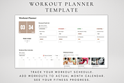 Workout Log Template for Notion, a Templates & Theme by BRANDcontent (Thumbnail 2 of 8)