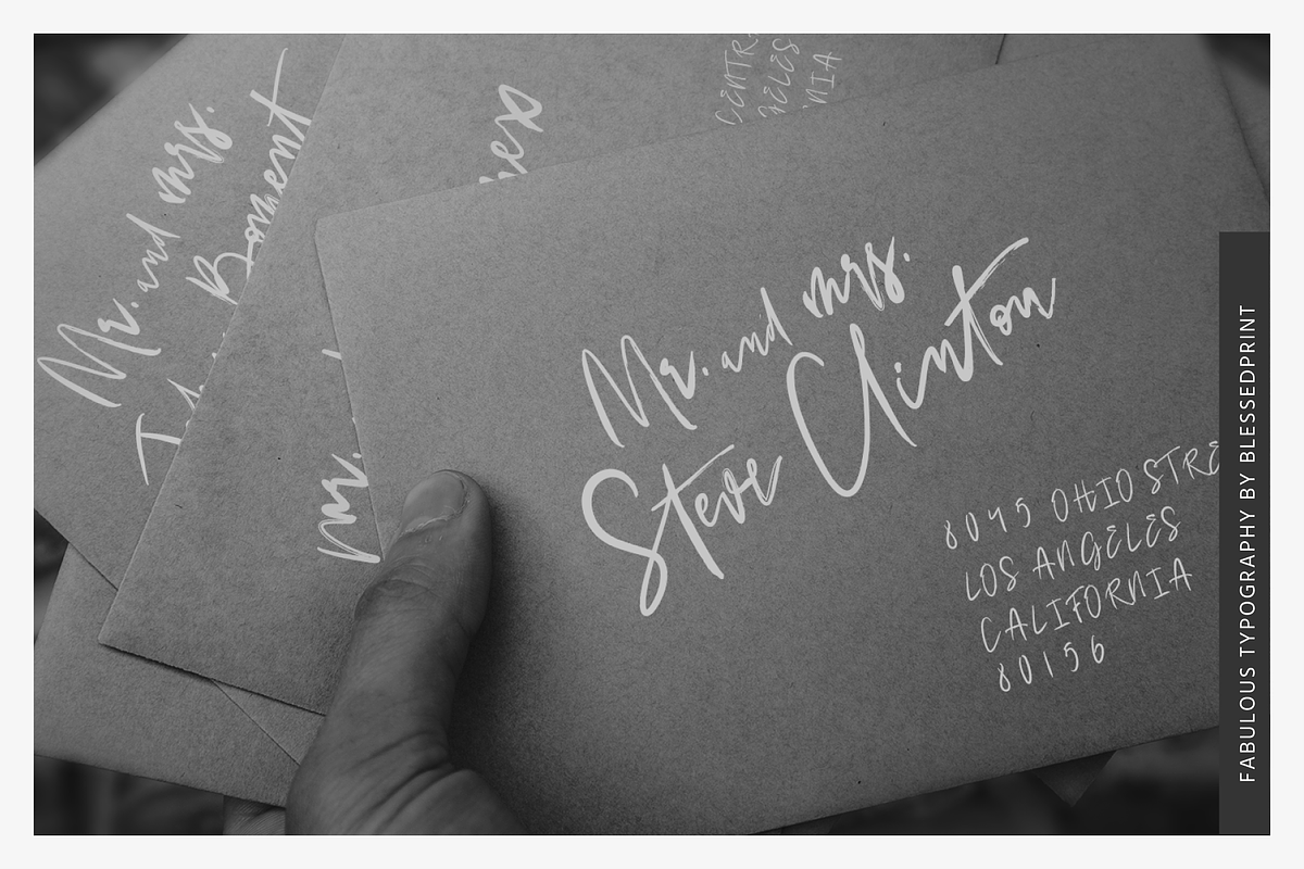 Fabulous Style - Templett & Corjl, a Script Font by Blessed Print (Photo 10 of 10)