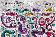 Music Cartoon Objects Set, a Decorative Illustration by BALABOLKA (Thumbnail 3 of 3)