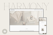 Harmony Squarespace 7.1 Template, a Squarespace Template by Beliveart (Thumbnail 1 of 4)
