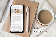Family Photography Welcome Template, a Brochure Template by ShopRShop (Thumbnail 7 of 8)