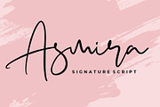 Asmira Signature Script Font, a Script Font by Formatika Studio (Thumbnail 1 of 6)