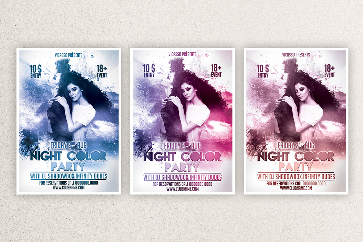 Night Color, a Flyer Template by What a Story (Photo 3 of 5)