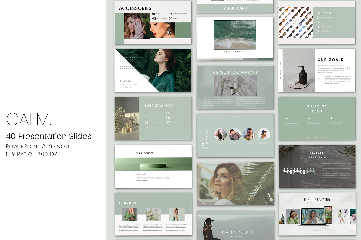 Modern PowerPoint Presentation, a Presentation Template by Templits (Photo 1 of 10)
