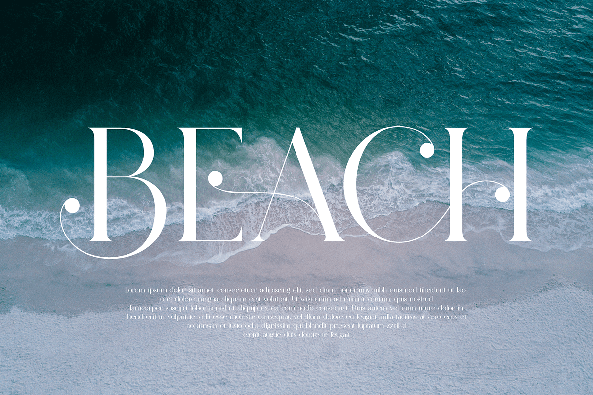 Pelagic Bird - Unique Ligature Font, a Serif Font by Yahya Type (Photo 12 of 22)