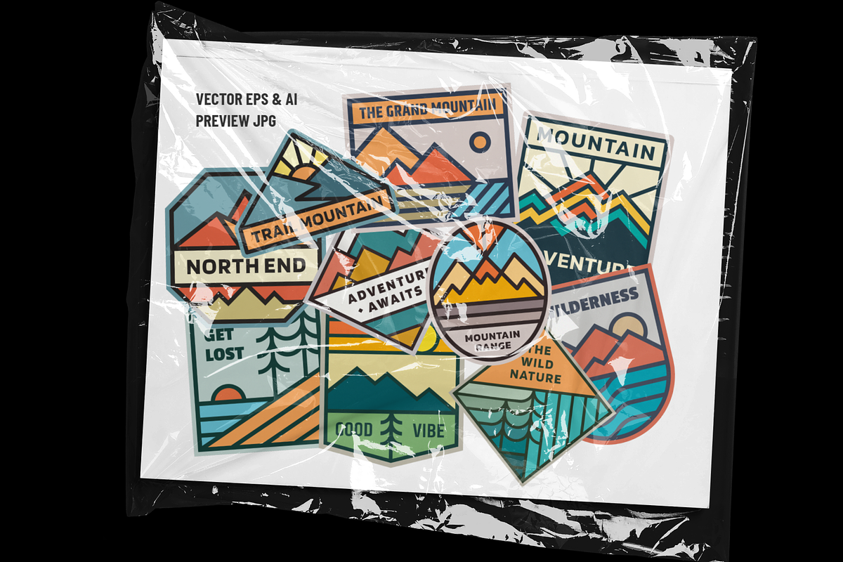 Adventure Badge Pack + Bonus, an Illustration by Firowerk (Photo 4 of 12)