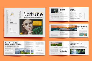 Magazine Layout, a Magazine Template by MightyDesign