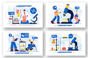 18 Laboratory Science Illustration, a Healthcare Illustration by denayunebgt (Thumbnail 5 of 6)