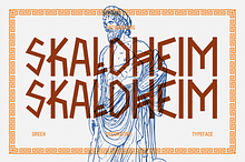 Skaldheim - Greek Display Typeface