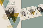 Minimal Geometric Style Poster, a Print Template by McLittle Stock (Thumbnail 1 of 3)