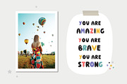 Airballoon Display Font, a Script Font by JuliyArt (Thumbnail 3 of 7)