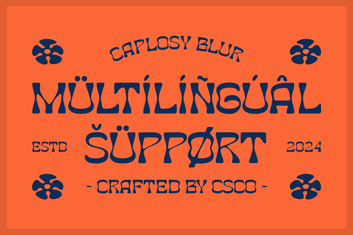 Caplosy Blur, a Sans Serif Font by Craft Supply Co. (Photo 6 of 8)