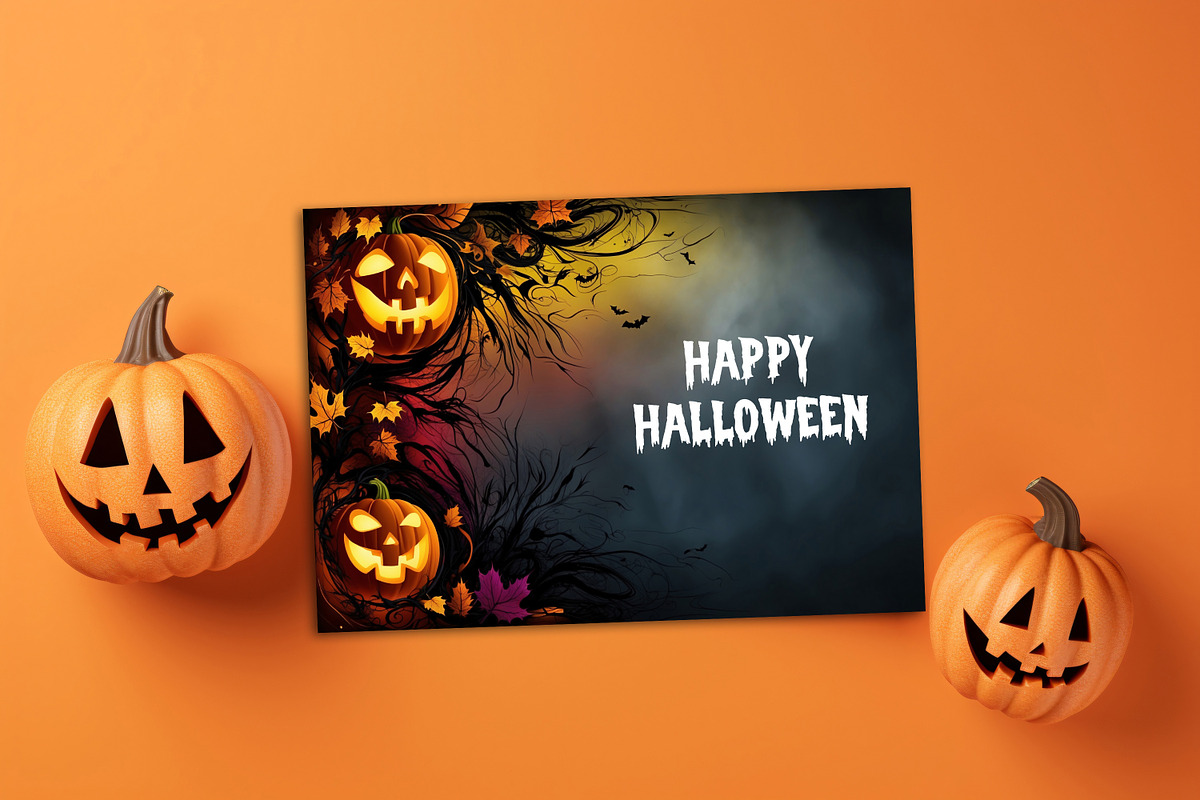 Halloween Digital Paper, a Texture Graphic by Forhadx5 (Photo 2 of 14)