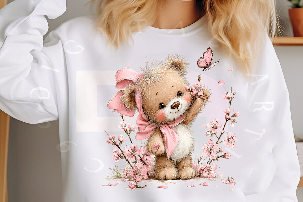 Whimsical Bear Cub Clipart Bundle, a Transportation Illustration by Digital Artistic99 (Photo 6 of 7)