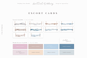Nautical Wedding Invitations BUNDLE, an Invitation Template by Aquarellina (Thumbnail 8 of 21)