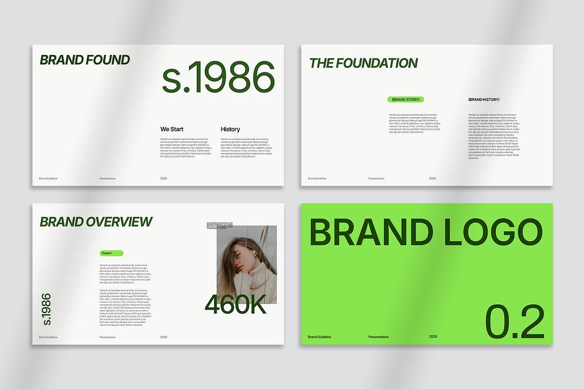 Brand Guidelines Presentation, a Presentation Template by Oriofix (Photo 6 of 10)