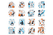 Bundle Concept Illustrations, a Finance Illustration by alexdndz (Thumbnail 9 of 11)