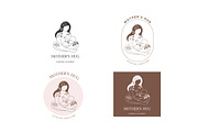 Birth story - collection of logos, a Branding & Logo Template by Marish (Thumbnail 9 of 12)
