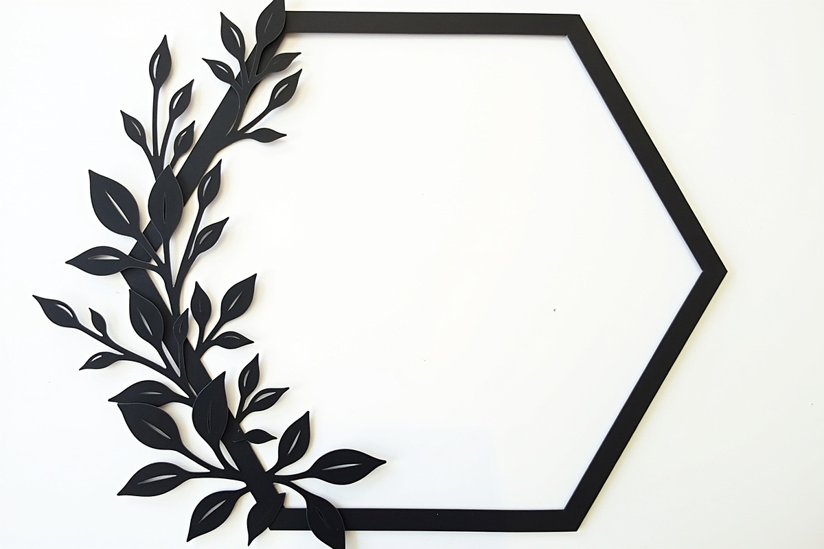 Laser Cut Floral Border Designs, an Icon by jahid234 (Photo 2 of 9)