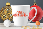 Frohe Weihnachten Deutschland svg, an Object Graphic by Zoya Miller (Thumbnail 3 of 7)