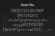 Quirk font family, a Sans Serif Font by SomStock (Thumbnail 6 of 9)