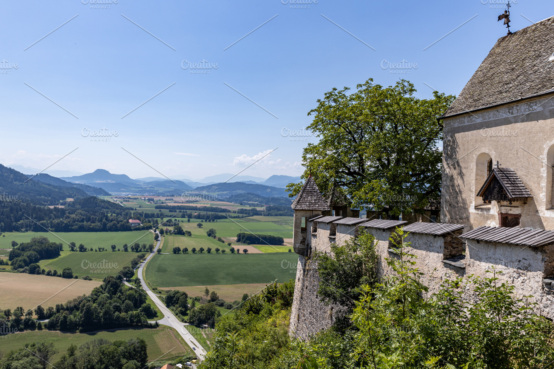 Austrian ancient fortress Hochsterwi, an Architecture Photo by Photo Kaminski