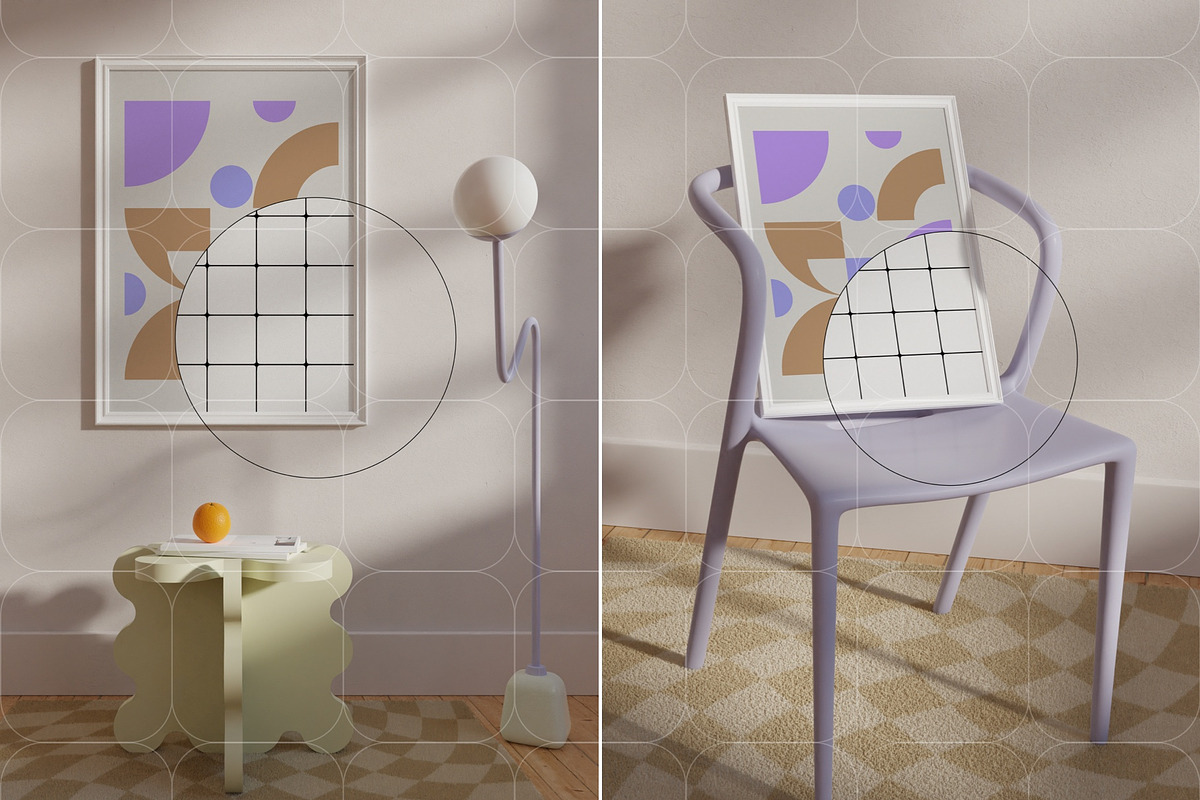 Frame Mockup Bundle KAIA, a Print Template by Bonumo (Photo 11 of 15)
